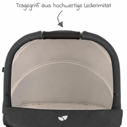 Babywanne Ramble XL ab Geburt - 9 Monate für Versatrax, Versatrax E ink. Regenschutz - Shale