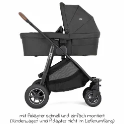 Babywanne Ramble XL ab Geburt - 9 Monate für Versatrax, Versatrax E ink. Regenschutz - Shale