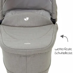 Babywanne Ramble XL für Versatrax, Versatrax E inkl. Regenschutz - Gray Flannel