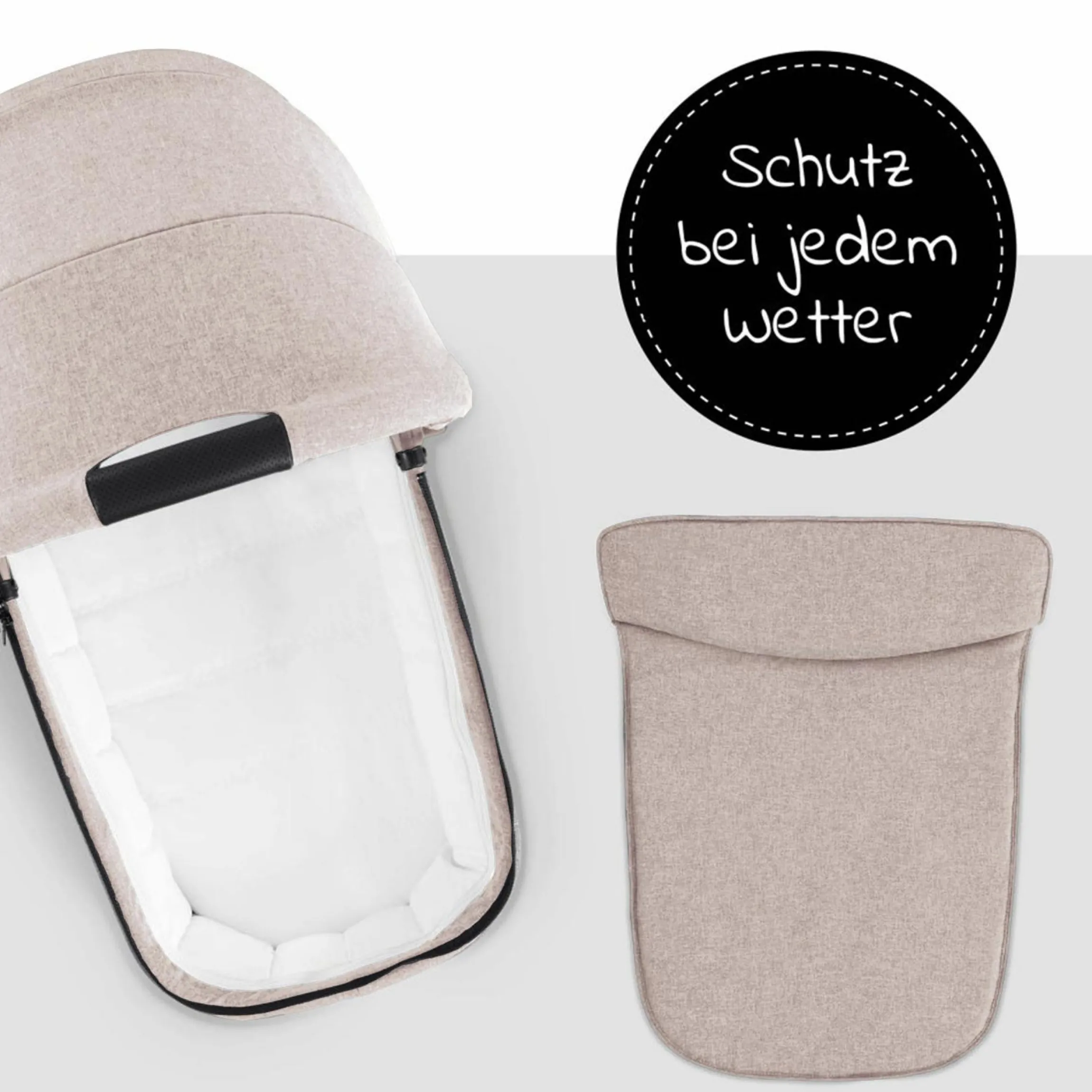 Babywanne Vision X - Melange Beige