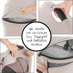 Babywanne Vision X - Melange Beige