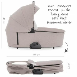 Babywanne Vision X - Melange Beige