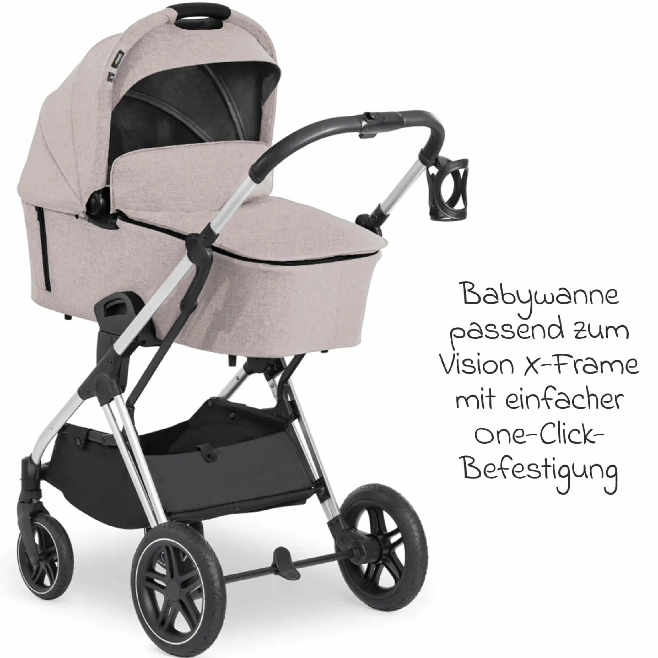 Babywanne Vision X - Melange Beige