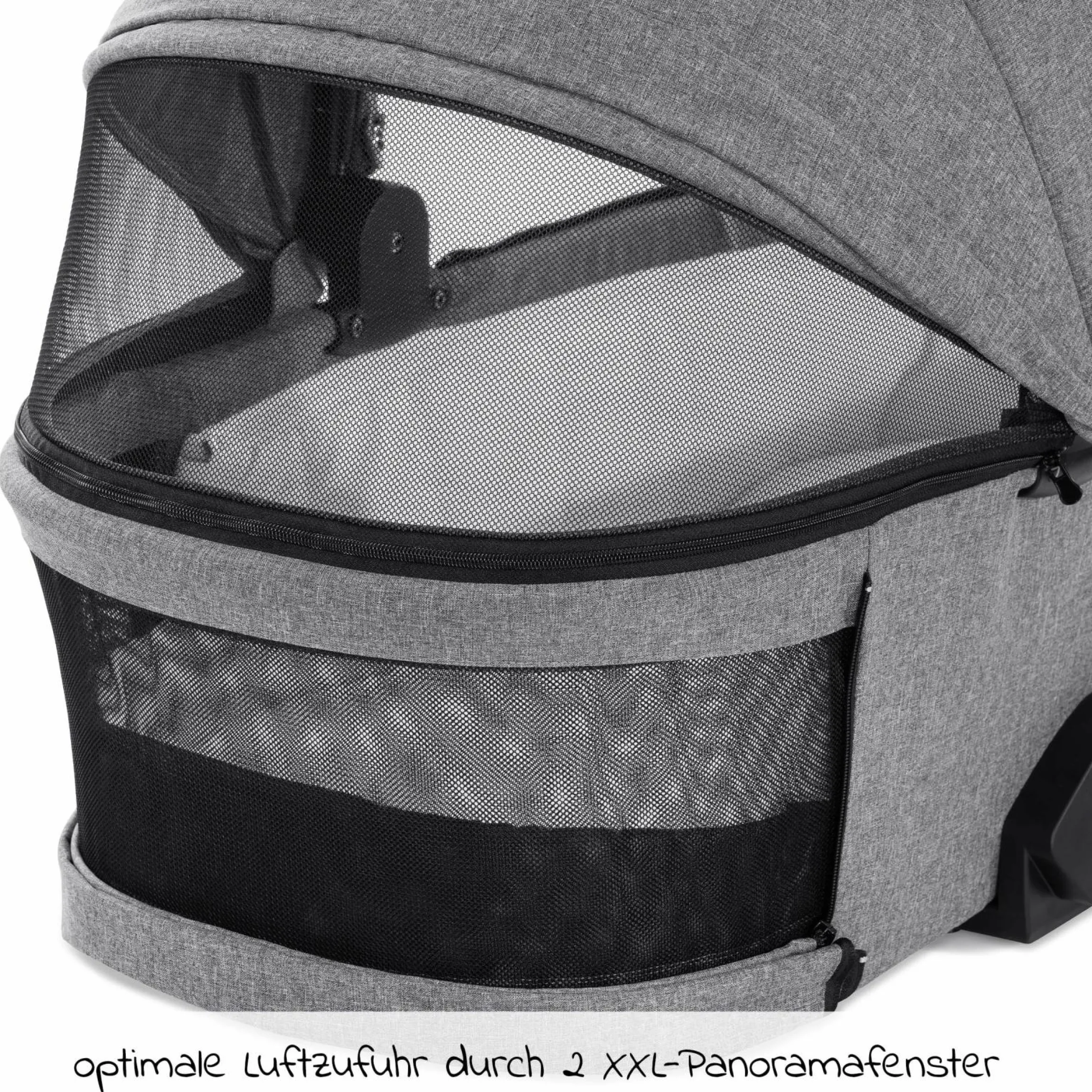 Babywanne Vision X - Melange Grey