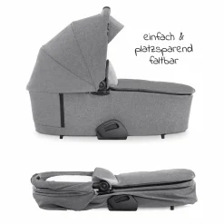 Babywanne Vision X - Melange Grey