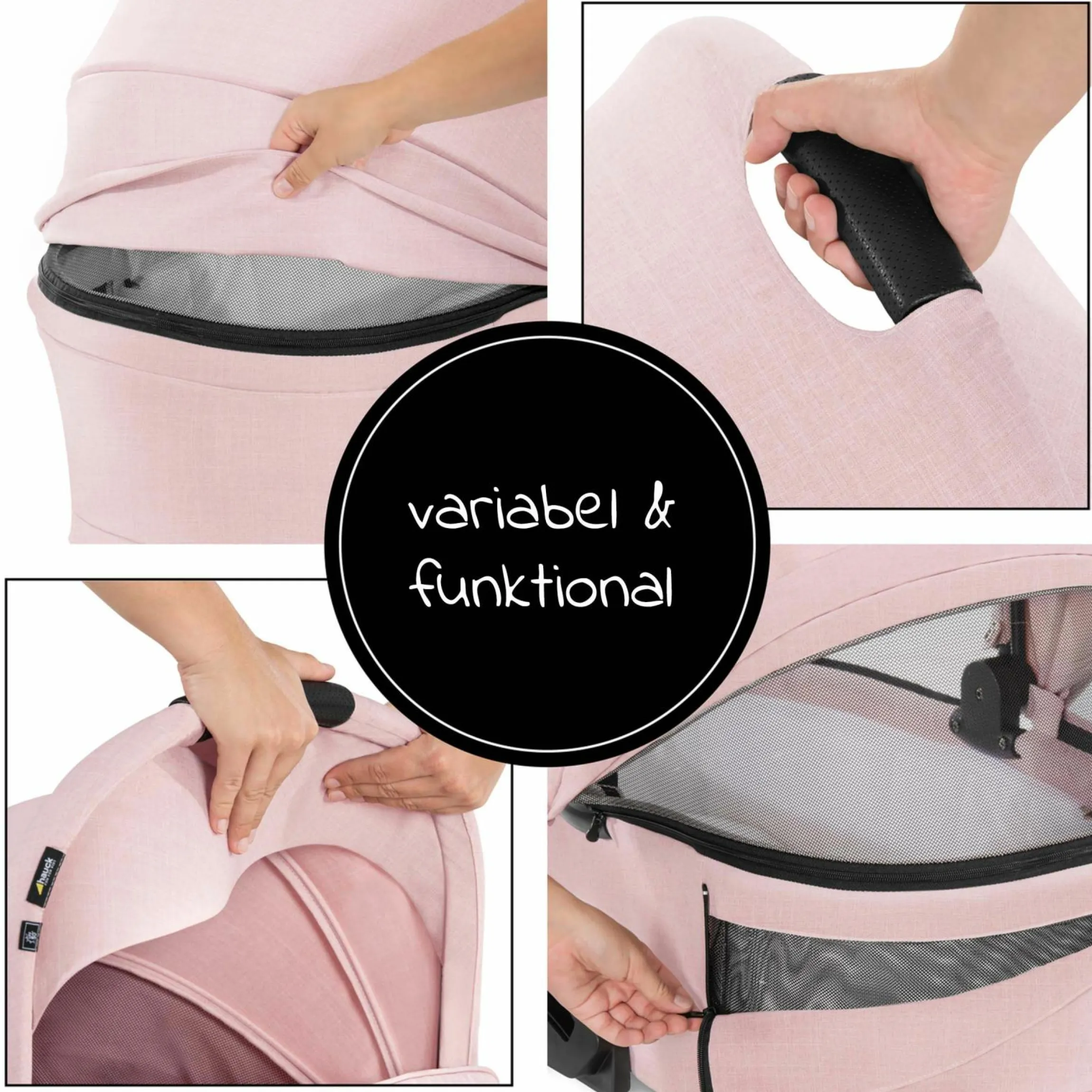 Babywanne Vision X - Melange Rose