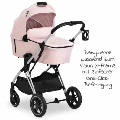 Babywanne Vision X - Melange Rose