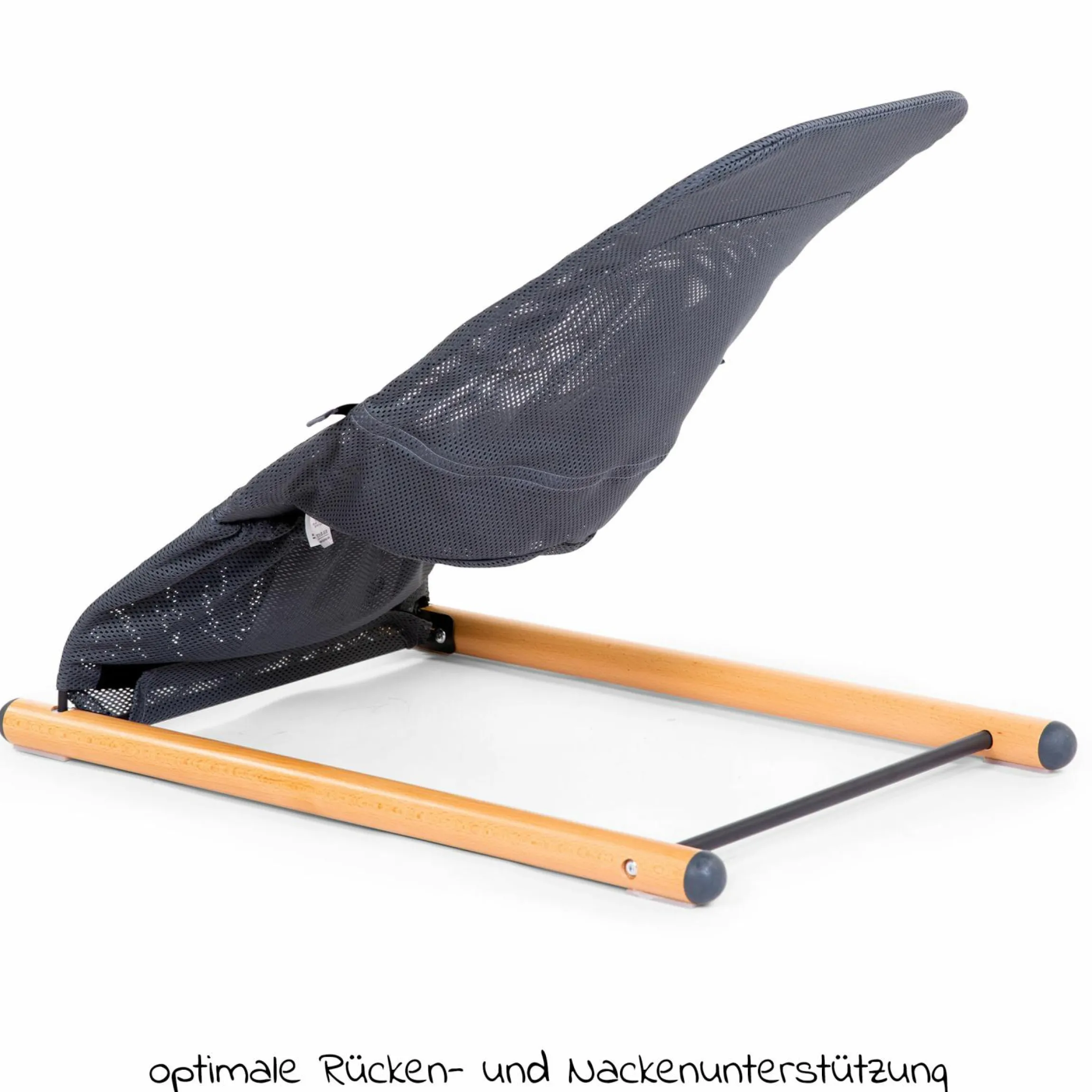 Babywippe Evolux ab der Geburt nutzbar Gewicht nur 3,8 kg - Natur Anthrazit