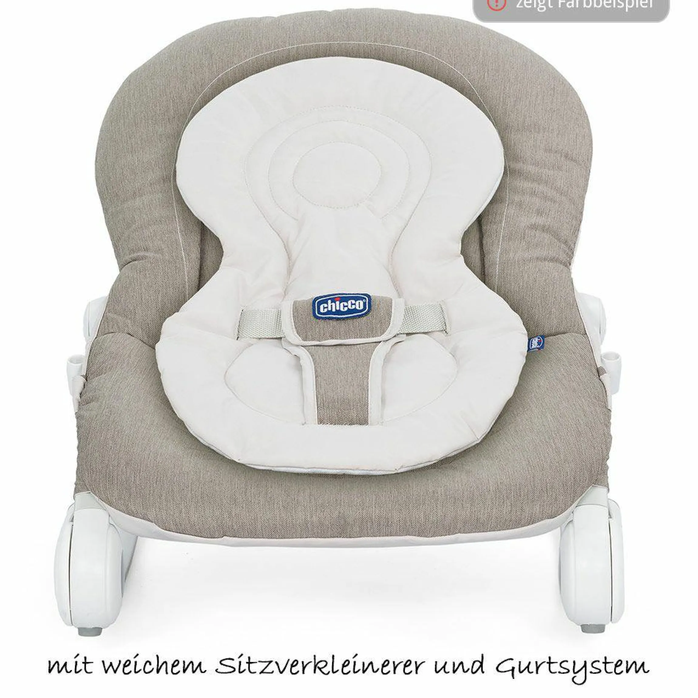 Babywippe Hoppla - Moon Grey