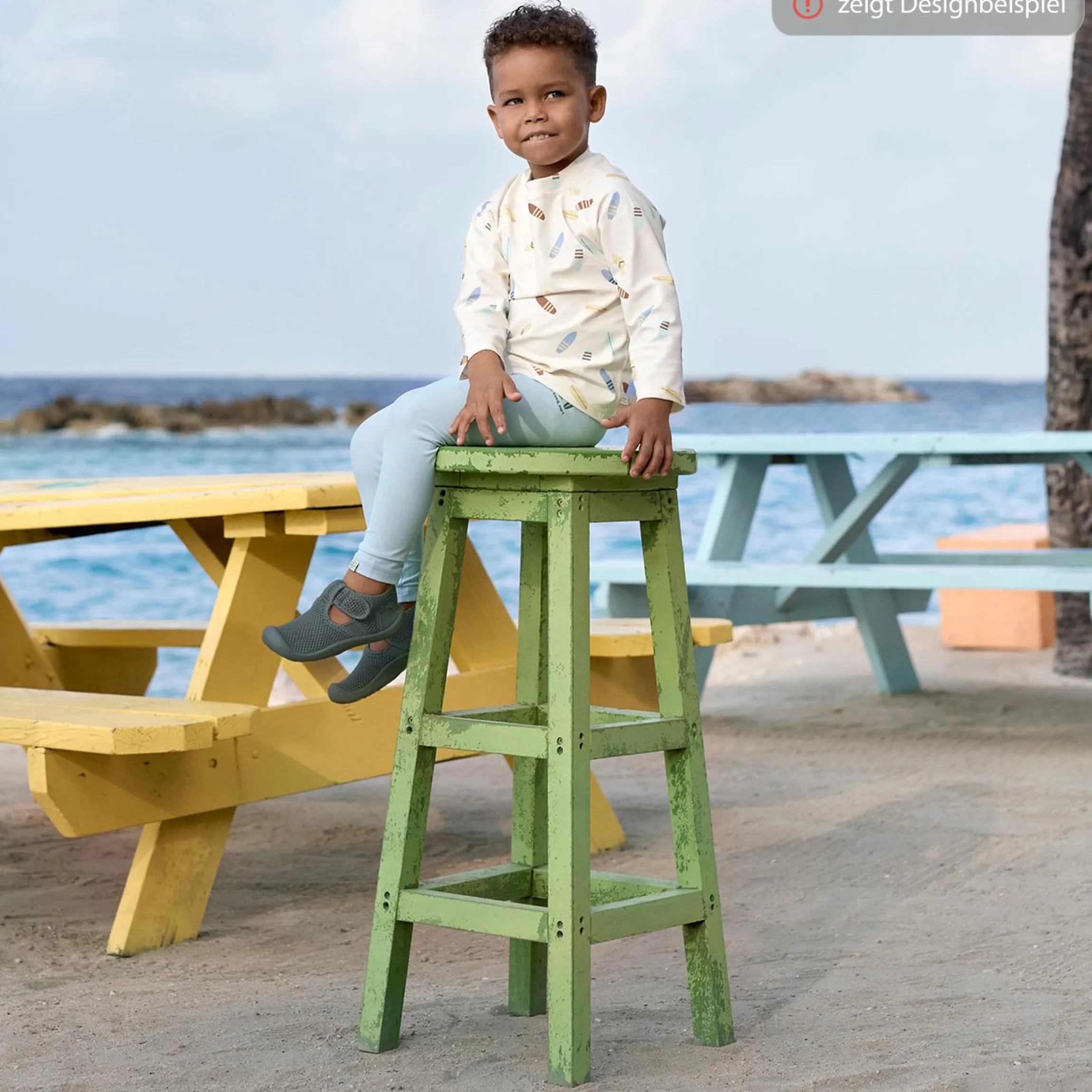 Bade-Leggings LSF Beach Leggings - Sea Foam - Gr. 98