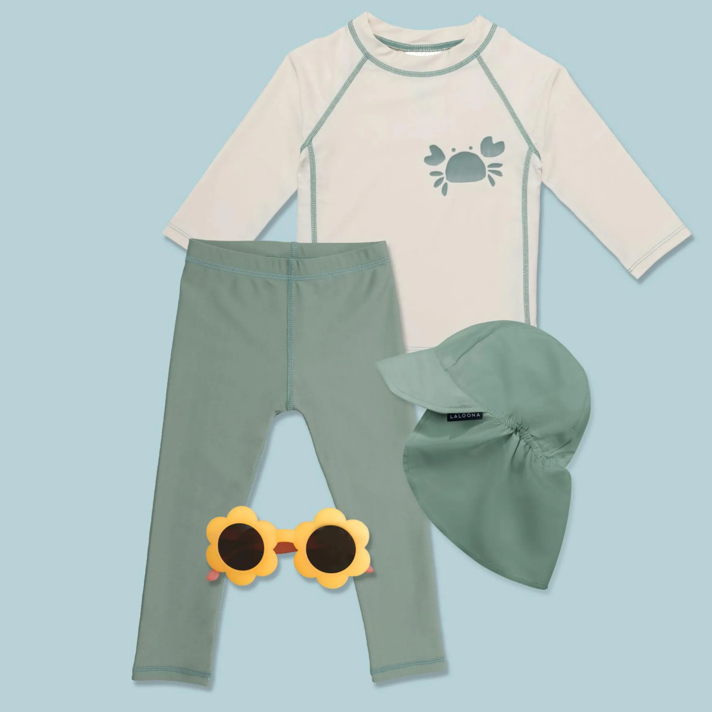 Bade-Leggings mit UV-Schutz - Mint - Gr. 98