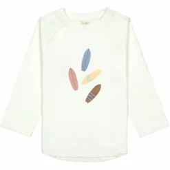 Bade-Shirt LSF Long Sleeve Rashguard - 4 Boards - Sea Salt - Gr. 98