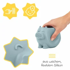 Badespielzeug Hippo Gießkanne