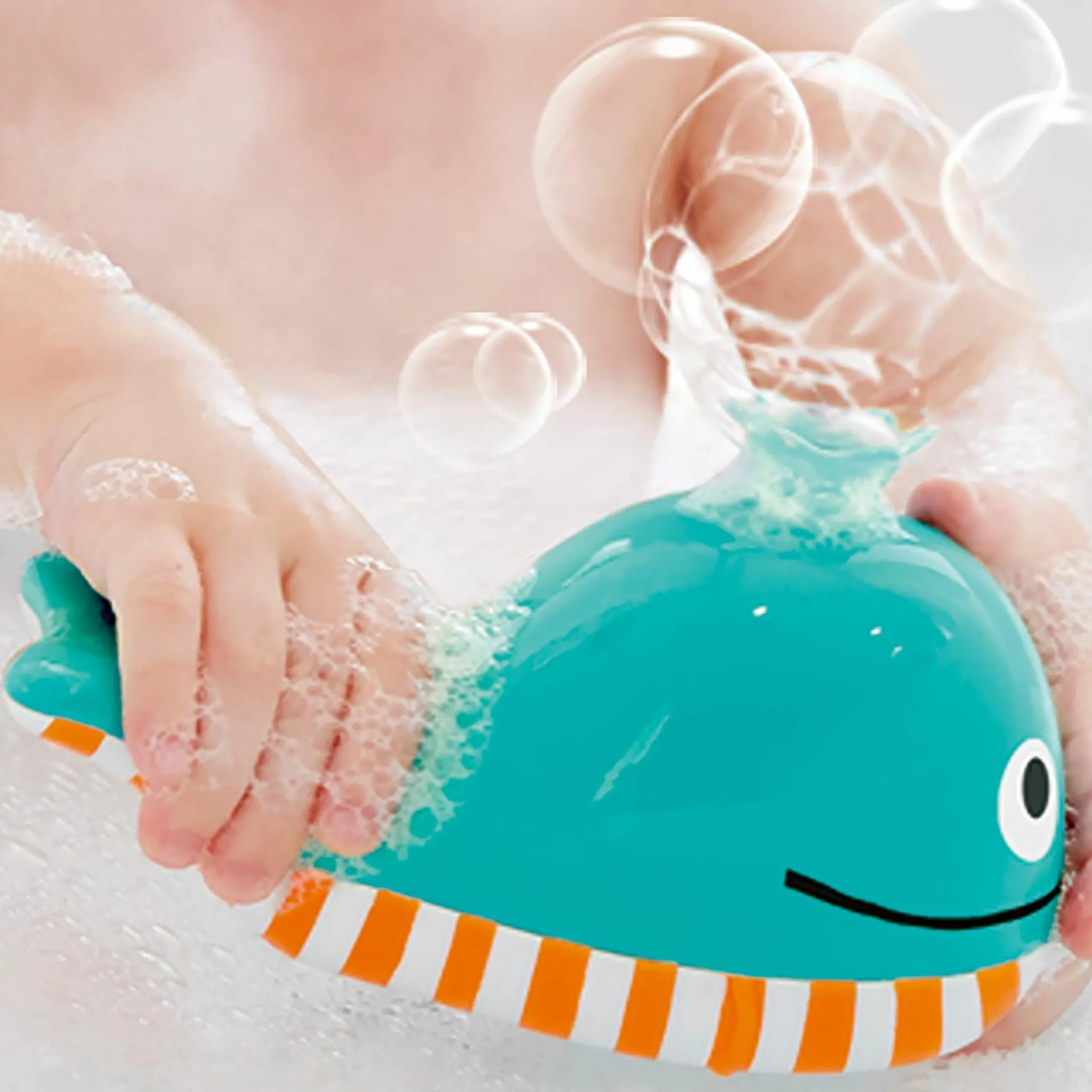 Badespielzeug Seifenblasen-Wal