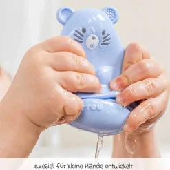 Bade-Spritzfiguren 3er Set - Bär - Blue