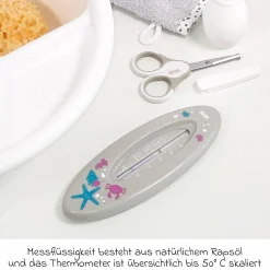 Badethermometer Ocean - Grau
