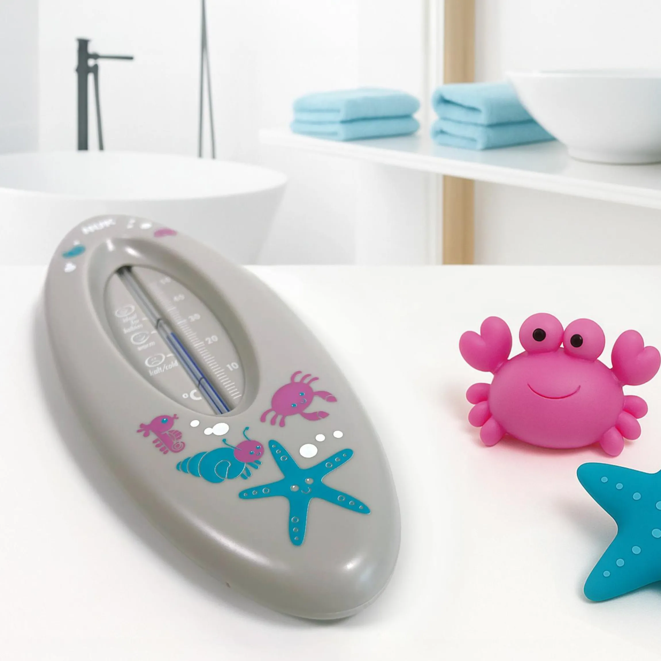 Badethermometer Ocean - Grau