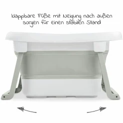 Badewanne Wash N Fold L - White / Sage - Gr. L