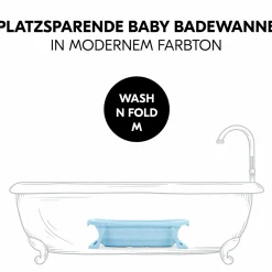 Badewanne Wash N Fold M - Light Blue