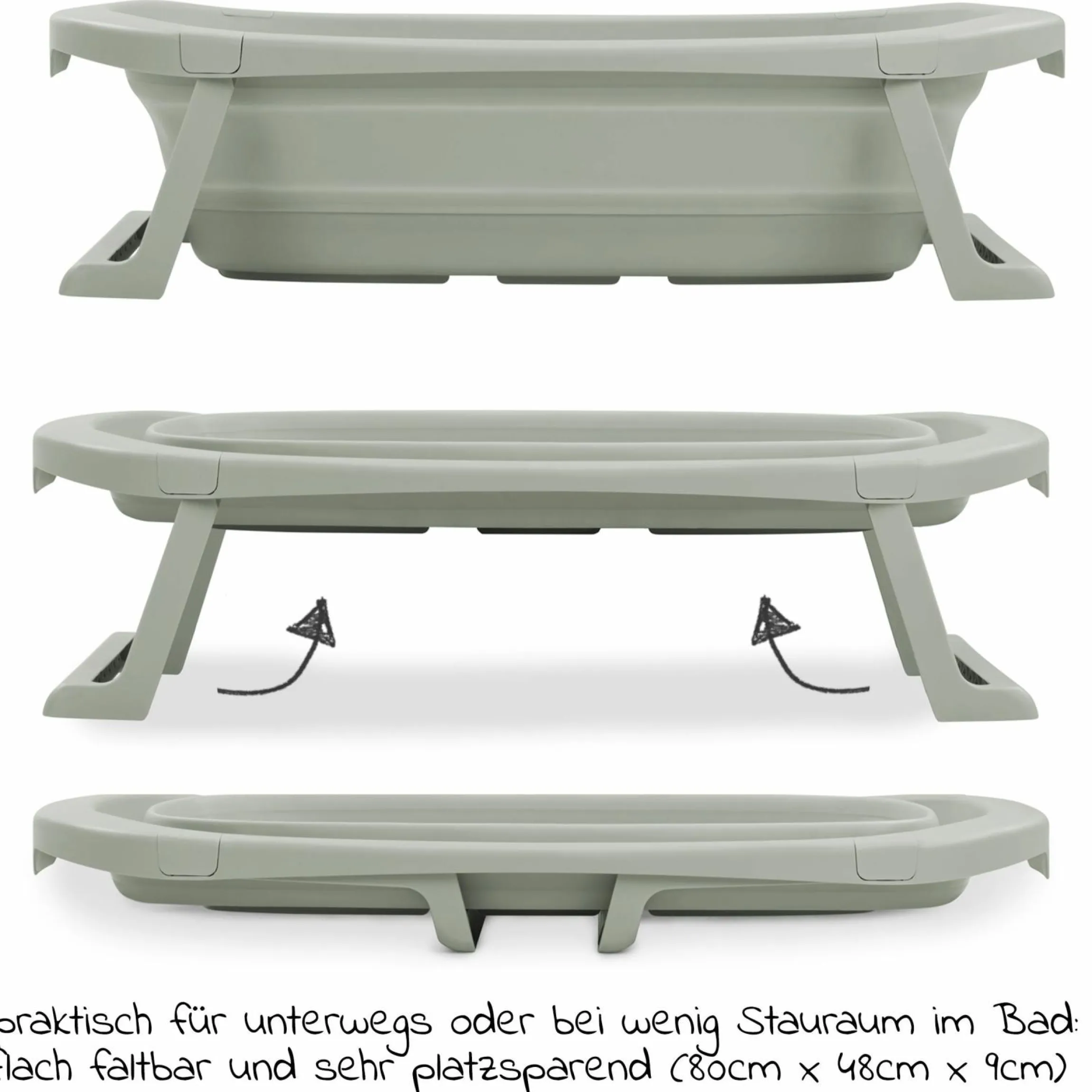 Badewanne Wash N Fold M - Sage