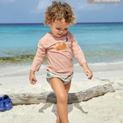 Bade-Windelhose LSF Swim Diaper - Crocodile - Sky Blue - Gr. 92