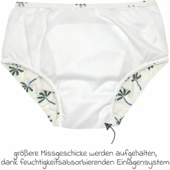 Bade-Windelhose LSF Swim Diaper - Palms Nature - Gr. 86