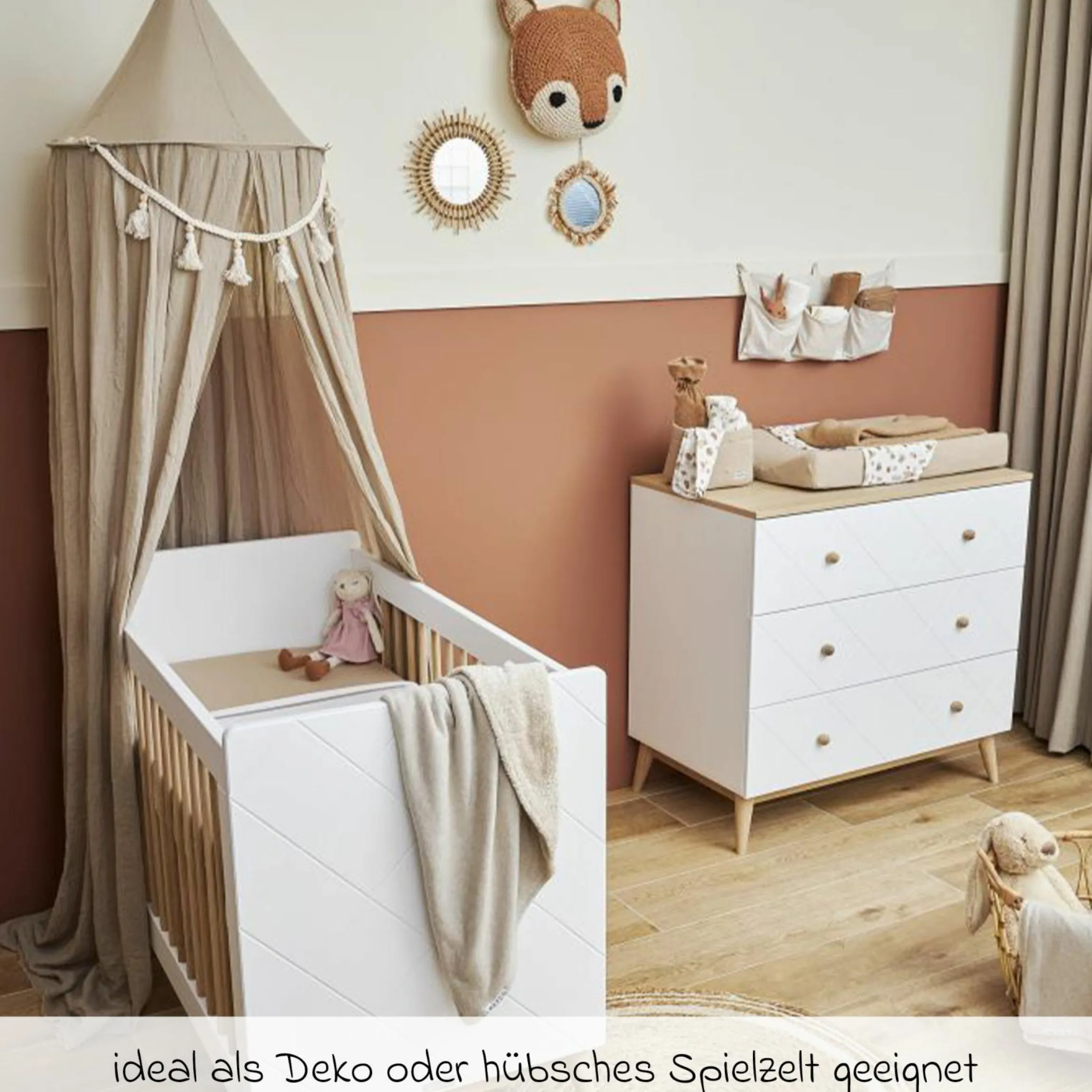 Baldachin Himmel 240 x 55 cm - Sand