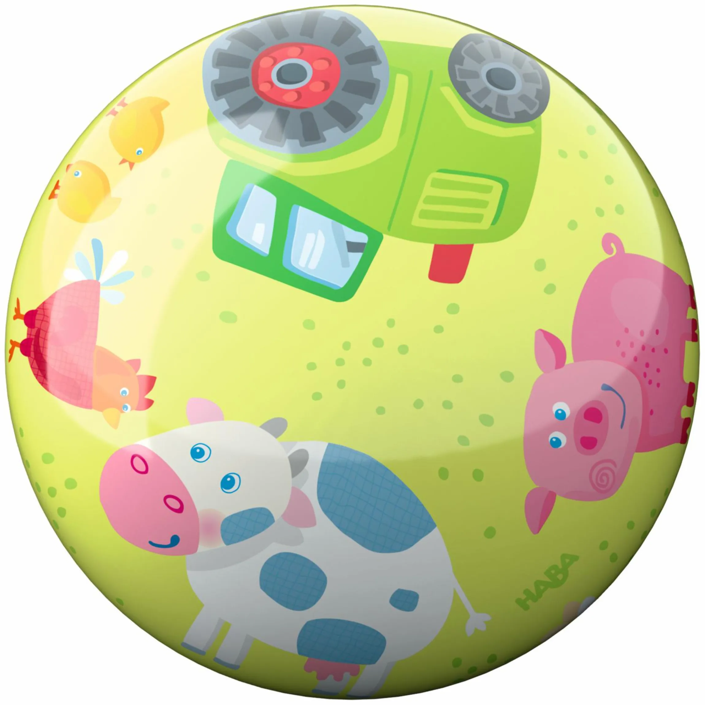 Ball 22 cm - Bauernhof-Tiere