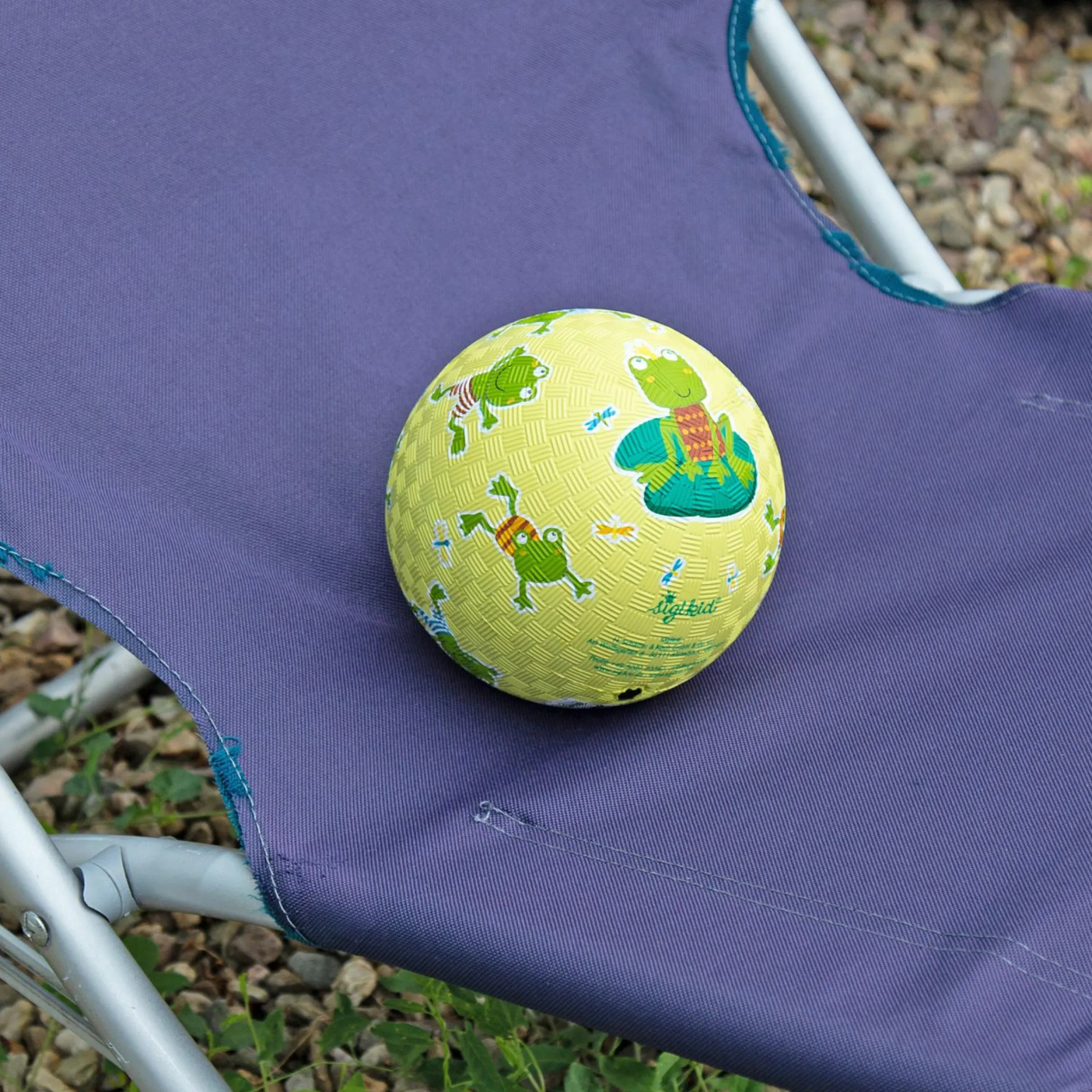 Ball Kautschuk Mini 12 cm - Frosch