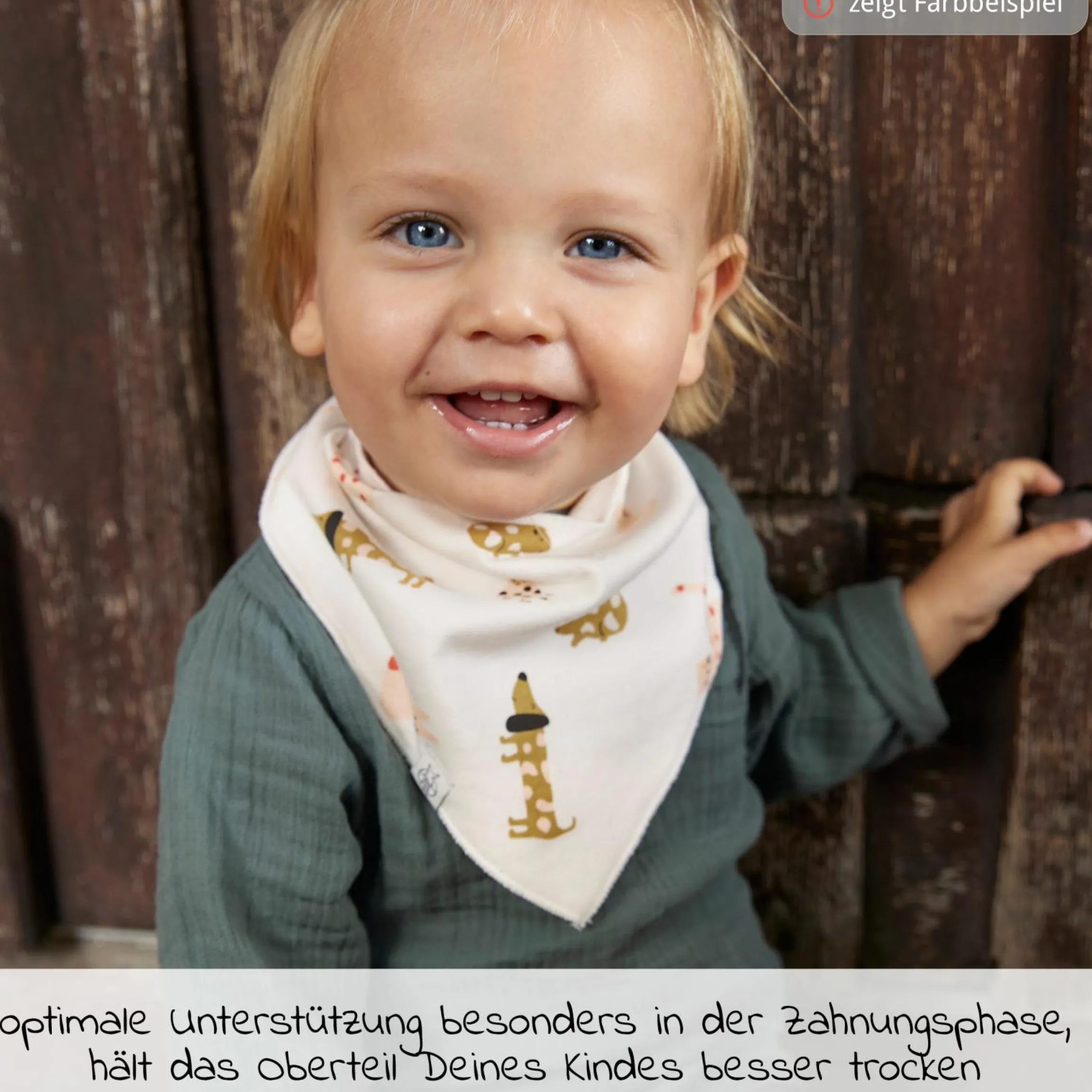 Bandana Lätzchen 2er Pack aus Bio-Baumwolle - Little Mateys - Royal Blue