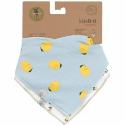 Bandana Lätzchen 2er Pack Cowl-Neck aus Bio-Baumwolle - Happy Fruits - Lemon