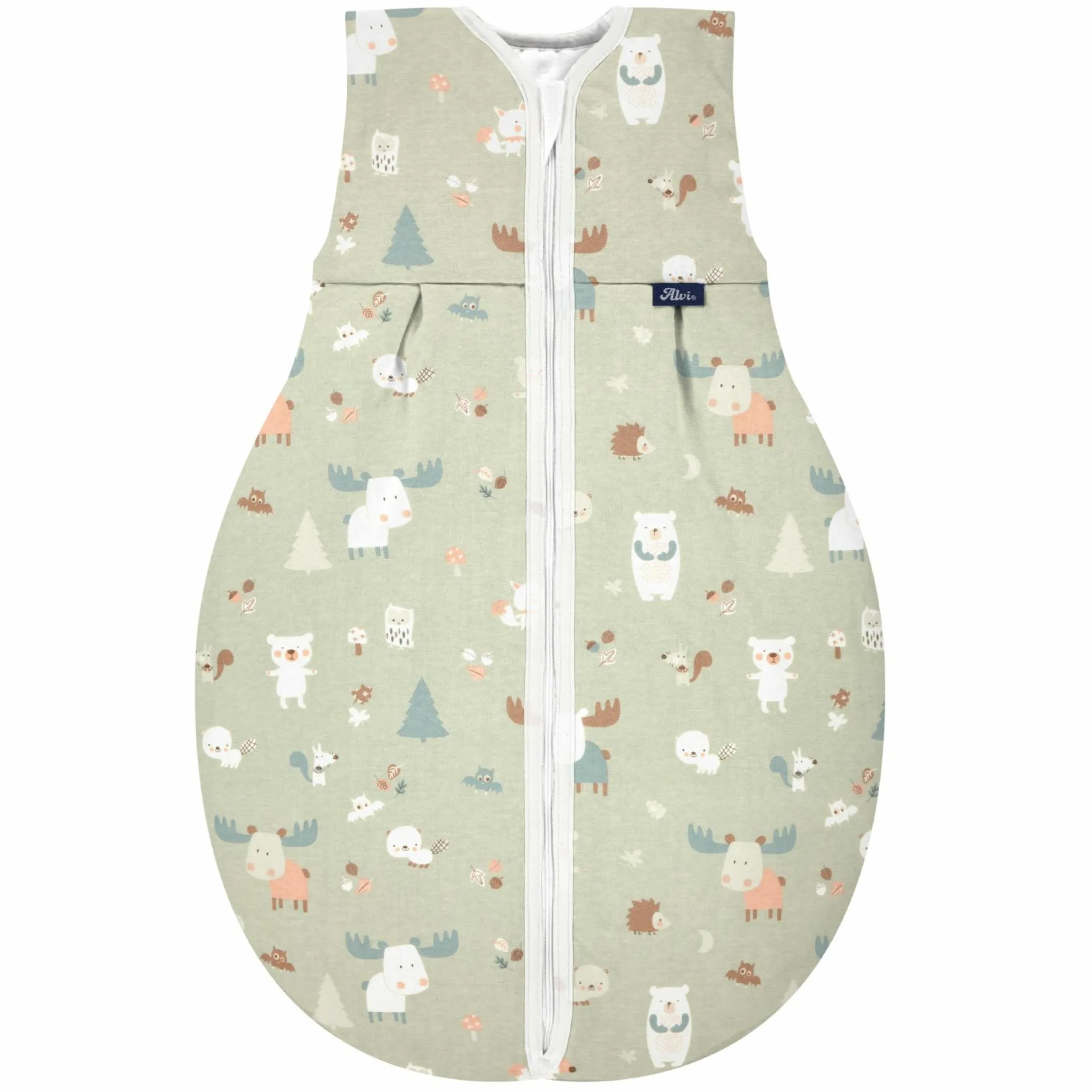 Baumwoll-Kugelschlafsack Thermo - Baby Forest - Gr. 110 cm