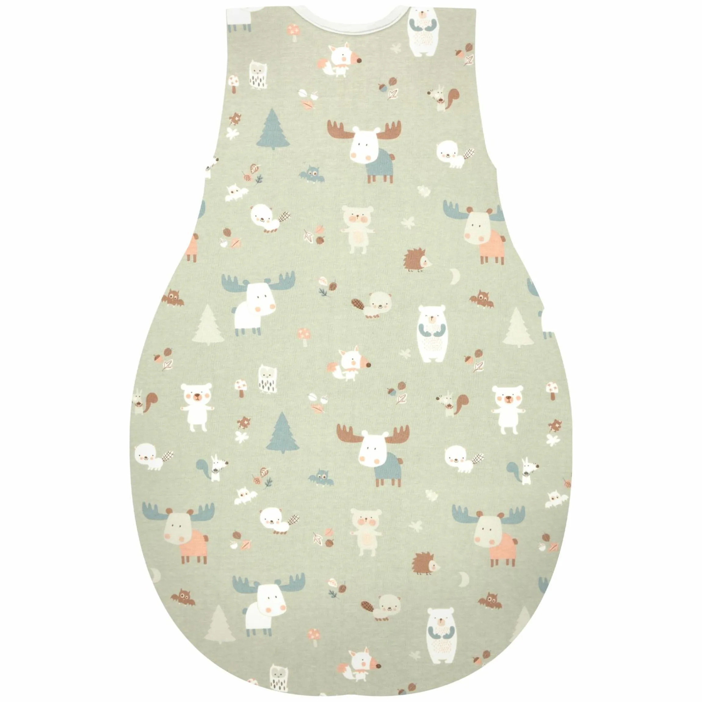 Baumwoll-Kugelschlafsack Thermo - Baby Forest - Gr. 110 cm