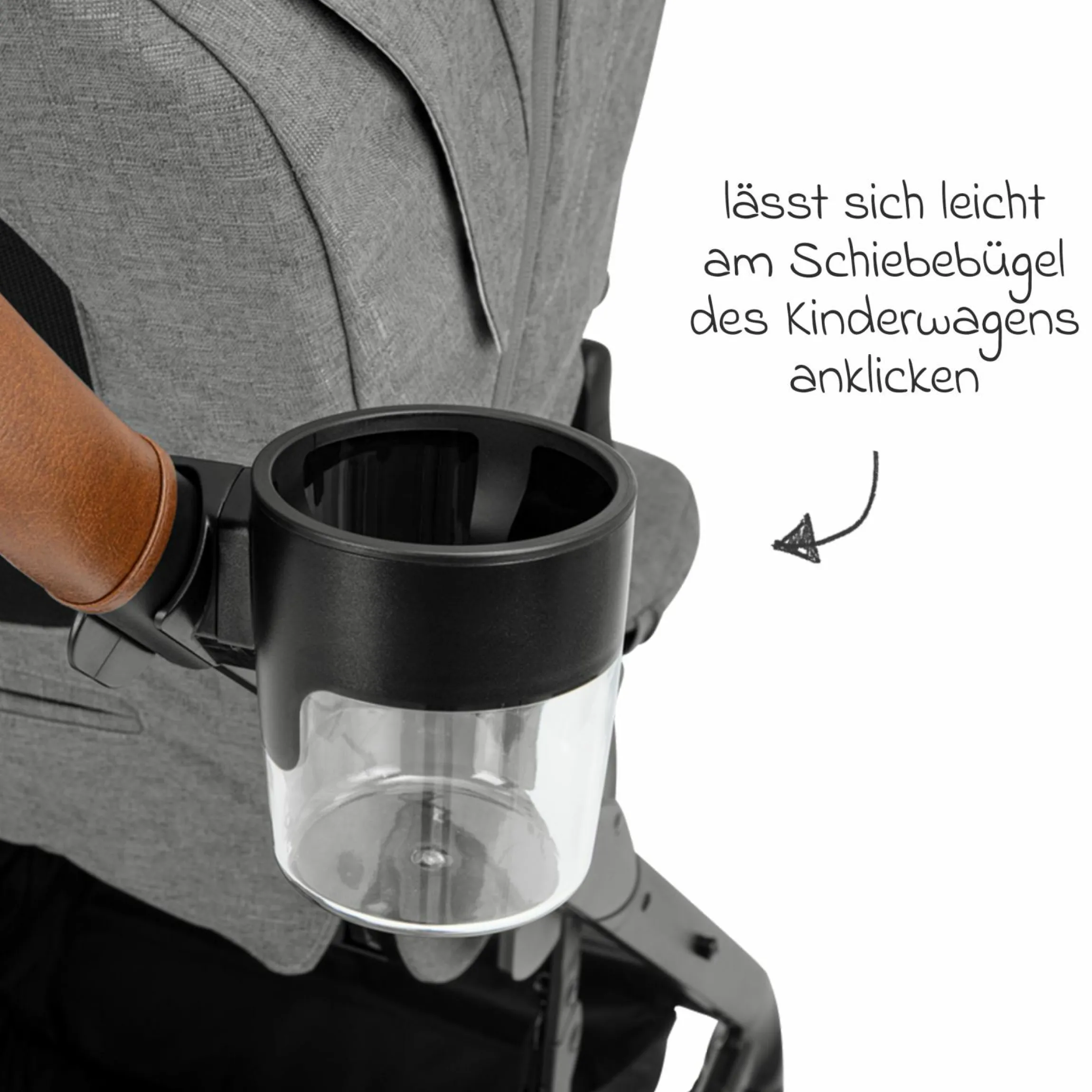 Becherhalter für DEMI & MIXX Kinderwagen - Kollektion 2025