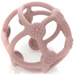 Beiß- und Greifball Bite & Play 8,6 cm - Rosa