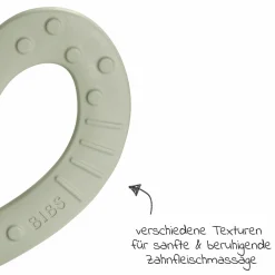 Beißring - Baby Bitie - Heart - Sage