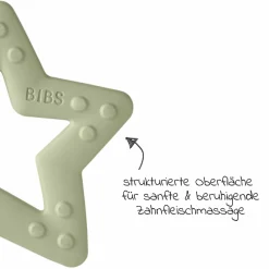 Beißring - Baby Bitie - Star - Sage