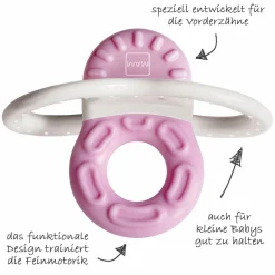 Beißring Bite & Relax Phase 1 - Pink