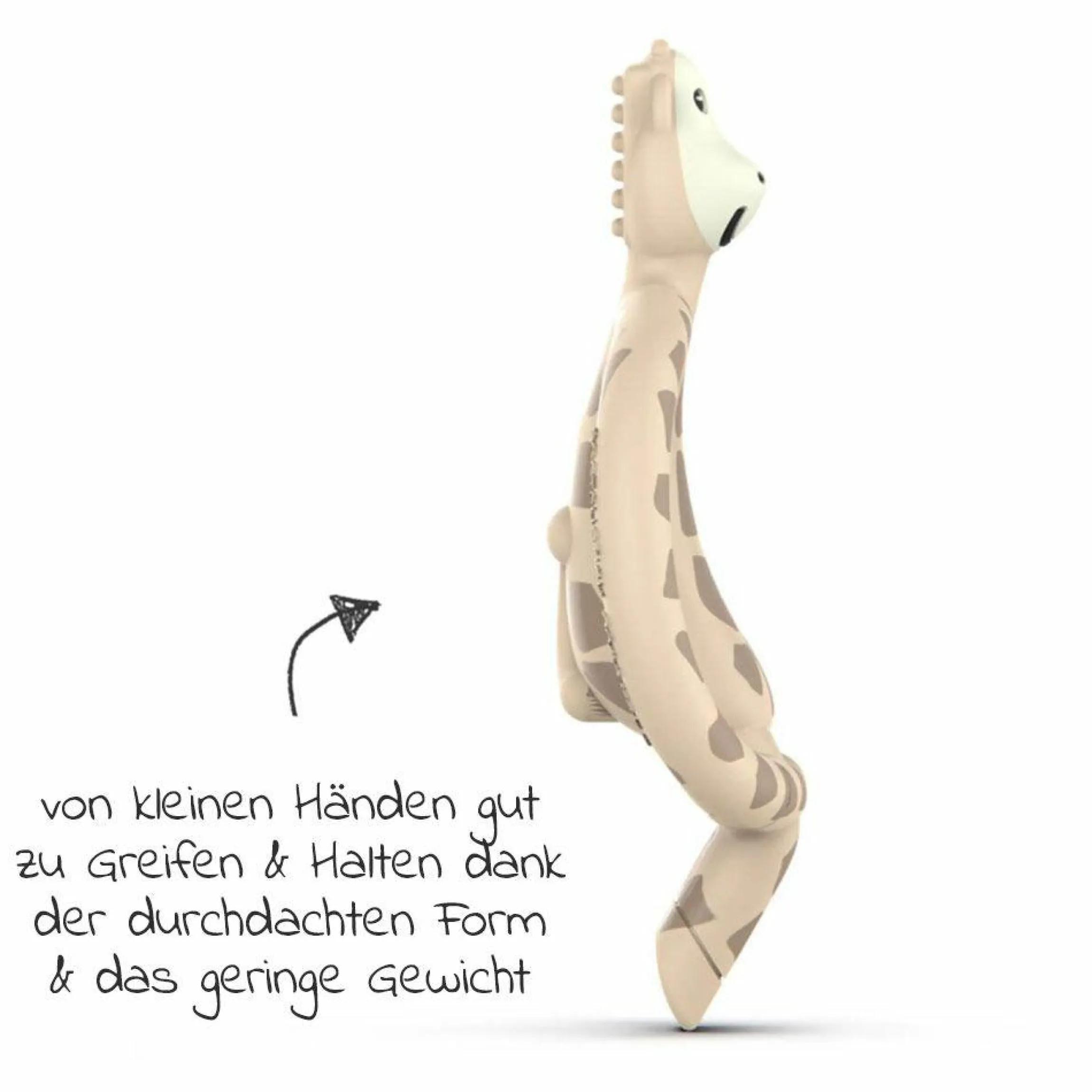 Beißring Gigi Giraffe - Beige