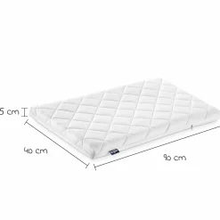 Beistellbett & Wiegen-Matratze Dr. Lübbe Air Plus 40 x 90 cm