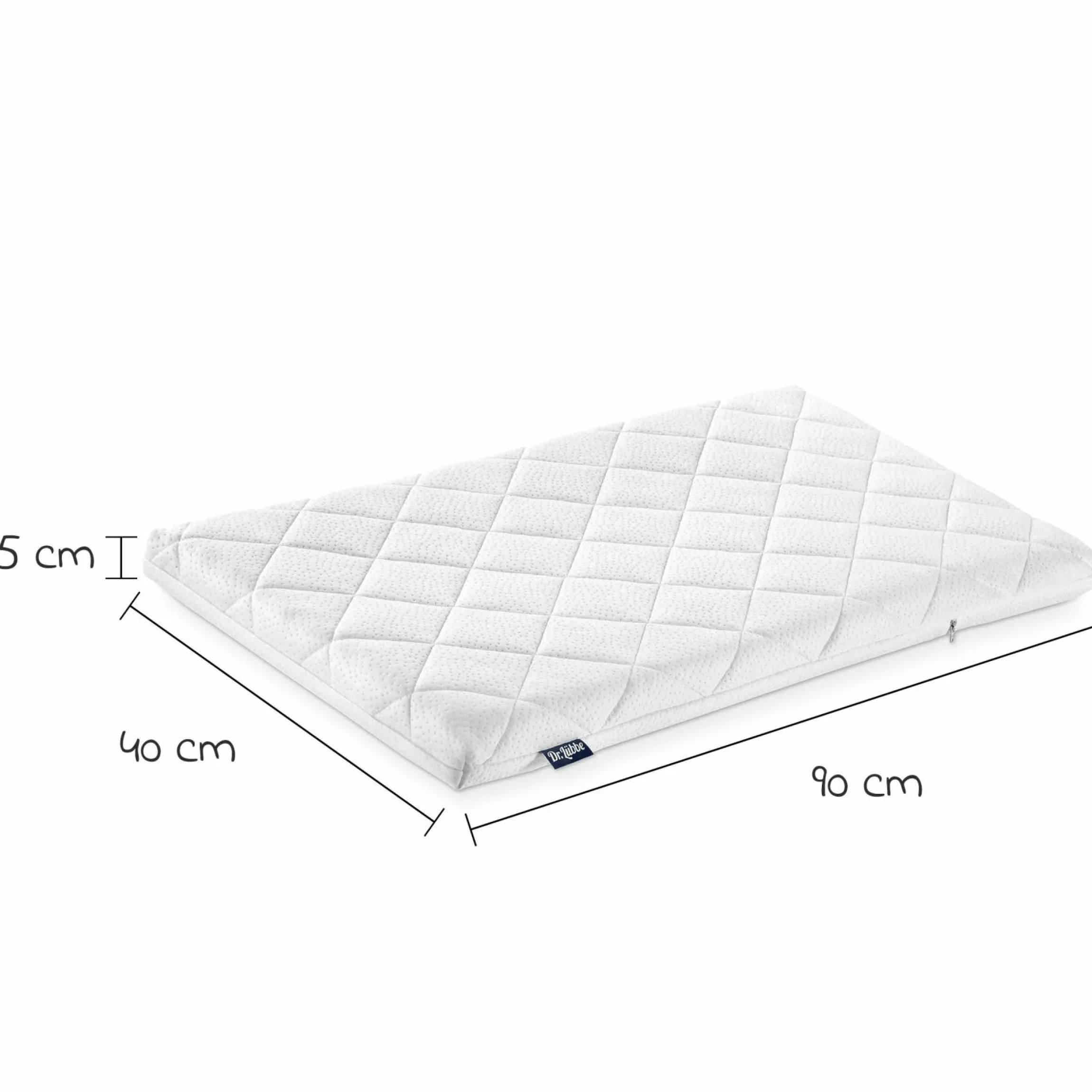 Beistellbett & Wiegen-Matratze Dr. Lübbe Air Plus 40 x 90 cm