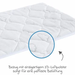 Beistellbett & Wiegen-Matratze Brise Light 40 x 90 cm