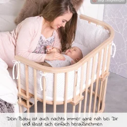 Beistellbett Original - Natur unbehandelt - Kollektion 2024