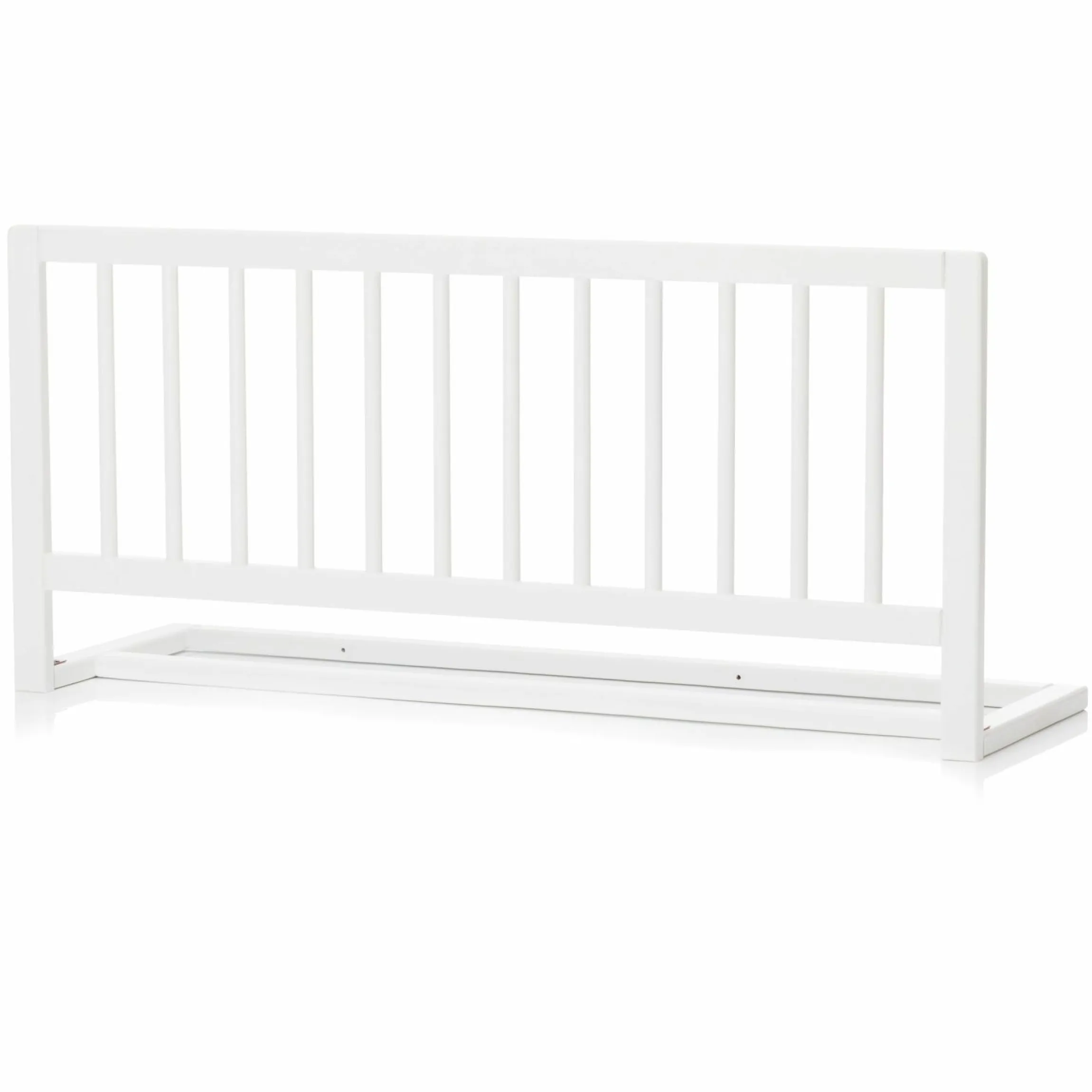 Bettgitter Lea aus massivem Buchenholz 100 x 45 cm - Weiß