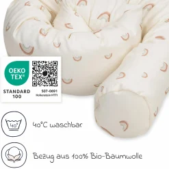 Bettschlange Organic 180 cm - Rainbow