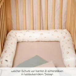 Bettschlange Organic 180 cm - Rainbow