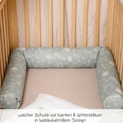 Bettschlange Organic 180 cm - Wildflower