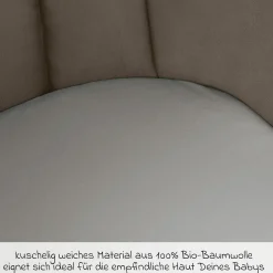 Betttuch für Kinderwagen - White - Kollektion 2025