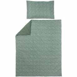 Bettwäsche 100 x 135 - Cheetah Forest Green