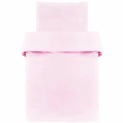 Bettwäsche 80 x 80 cm - Uni Rosa